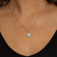 thumbnail image 4 of Collar De Sol Con Rayos De Zirconia Para Mujer De Plata 925 Plateado, 4 of 5
