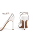 thumbnail image 4 of Sandalia DREAM PAIRS SDHS2389W Blanca con Lazos Tacón de 10 cm, 4 of 7