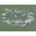 thumbnail image 2 of SOG Olive Green Silhouette Pattern Logo 100% Cotton X-Large T-shirt, 2 of 2