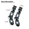 thumbnail image 5 of Balery Cartoon Koala Bear Printed Novelty Socks Men's Women's Crew Socks Sports Socks Knee High Socks Cotton Socks Quirky and Cool Socks, 5 of 9