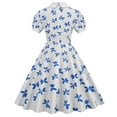 thumbnail image 4 of Pompotops Femmes Col Rond Mode Casual Couleur Unie Fente Irrégulière Jupe Sans Manches Robe de Fermeture Éclair, 4 of 7