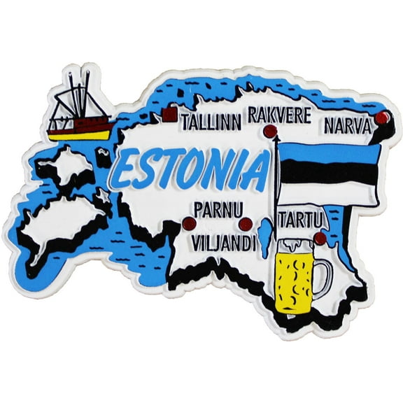 Estonia Magnet