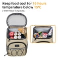 thumbnail image 2 of Mochila térmica VKKZAAW, aislante, impermeable, 26 latas, 2 of 5