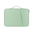 thumbnail image 1 of serony Laptop Sleeve Case Notebook Protective Handbag Zipper Closure Nylon Computer Carrying Bag Protector For Tablet Pouch Green 12.9-13 inch, 1 of 9