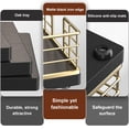 thumbnail image 4 of Bandeja portatoallas para invitados Wican Oak & Iron para baño, 4 of 6