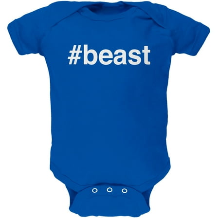 

#beast Royal Soft Baby One Piece - 0-3 months
