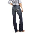 thumbnail image 2 of Ariat Women's R.E.A.L. Mid Rise Stretch Whipstitch Boot Cut Jeans (29 , Regular), 2 of 8