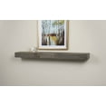 thumbnail image 2 of Mantels Direct Vail 60-in x 4-in Farmhouse Wood Fireplace Mantel Shelf - Driftwood, 2 of 3