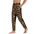 thumbnail image 3 of Qekee German Shepherd Dog Pattern Mens Sweatpants, Men's Midweight Lounge Pants-Medium, 3 of 5