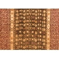 thumbnail image 1 of Ahgly Company Indoor Rectangle Abstract Orange Modern Area Rugs, 5' x 8', 1 of 4