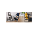thumbnail image 3 of afeifafa-3-Step Foldable Ladder with Anti-Slip Pedals, Safety Lock, Soft Handgrip, 330LBS Capacity"Black, 3 of 4