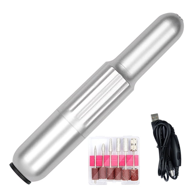 Mini Nail Drill Machine, Portable Electric Manicure Milling Cutter Set, Nail Files Drill Bits, Gel Polish Remover Tools ,Quality Torque