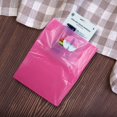 thumbnail image 3 of Hot Pink Merchandise Bags - Lightweight (9" x 12") - Pack of 1000 - Durable Plastic Gift Bags with Handles - Lightweight and Stylish Merchandise Bags for Shopping  Retail  Boutique  and Gifts, 3 of 5