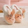 thumbnail image 2 of CHUMUD Women's Bunny Slippers - Funny Animal Indoor Plush Slippers Indoor Shoes Fluffy Warm Slippers, Lovely Holiday Gift, 2 of 4