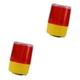 thumbnail image 1 of ZheElen Polyvalent Solaire LED Rond Avertissement Lumière Polyvalent Alarme de la Circulation Flash Type A 2Set, 1 of 6