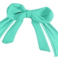 thumbnail image 6 of Linfrsh Girls' Two-piece Asymmetrical Bikini Swimsuit, Sizes 4-16(Mint Green,7-8 Years), 6 of 8