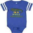 thumbnail image 3 of Inktastic In a While Crocodile with Cool Green Crock in Sunglasses Boys or Girls Baby Bodysuit, 3 of 5