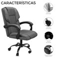 thumbnail image 3 of Silla de Escritorio Ergonomica y Ajustable Gaon Gris Oxford, 3 of 8