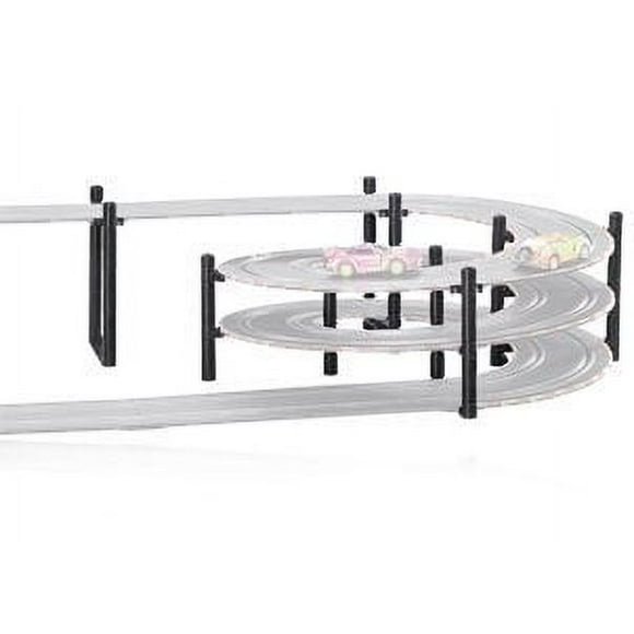 Carrera 20061642 61642 3D Supports System Add On Track Parts for Go!!! & Digital 143 Slot Car Racing Sets Black