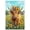Unframe-style, variant on Highland Cow Canvas Wall Art with Sunflowers and Wildflowers Vibrant Floral Farm Animal Print for Rustic Farmhouse Home Decor Cheerful Living Room Bedroom Artwork