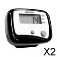 thumbnail image 1 of Podómetro 6x para caminar objetivo diario portátil con pantalla Digital contadores de pasos paso para actividades al aire libre ejercicio de escalada 2 piezas, 1 of 8