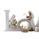 thumbnail image 2 of Nacimiento de Jesús Estatua Amor Familia Resina Letras en Inglés Adornos de Navidad Regalos, 2 of 7