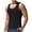 #02 Black 【Mix & Match: Essential Colors in Stock】, variant on Men's Summer Knitted Vertical Stripe Tank Top Muscle Fit Round Neck Singlet for Fitness Sports Gym Workout Casual Streetwear Essential | AESTIVO,White 2XL