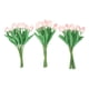 thumbnail image 4 of 30 piezas de tulipanes artificiales de imitación de PU hechos a mano para decoración de fiestas de bodas en el hogar, color rosa melocotón, 4 of 15