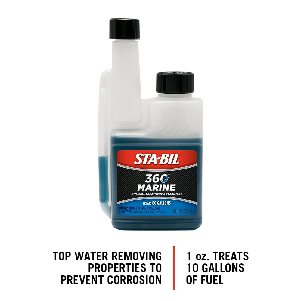 STABIL 360 Marine Ethanol Treatment and Fuel Stabilizer, 8 oz