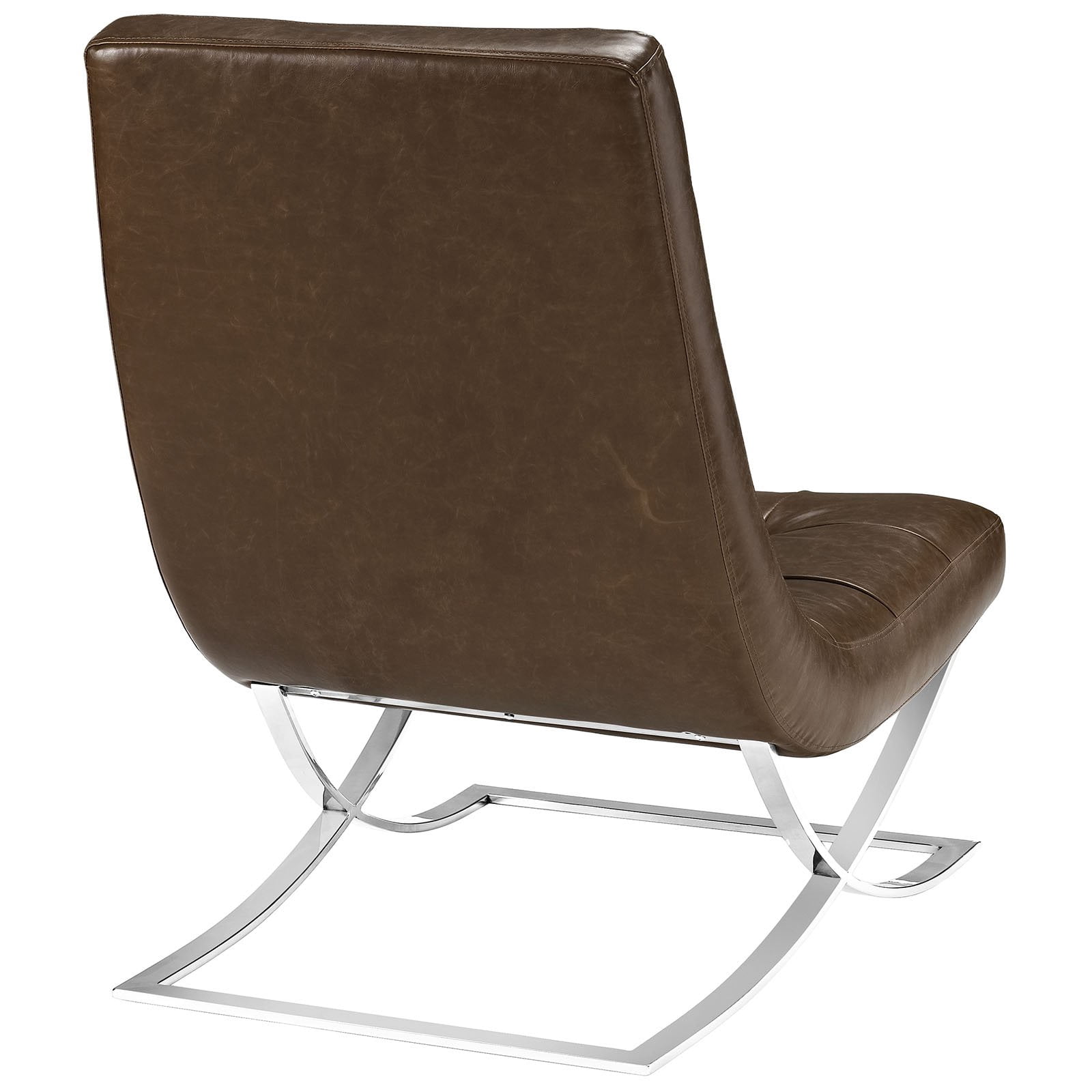 Modway Slope Lounge Chair and Ottoman, Multiple Colors