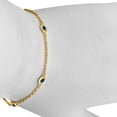 thumbnail image 4 of Mauli Jewels Bracelets for Women 0.25 Carat Blue Diamond Bracelet Bezel-Setting in 14K Gold, 4 of 4