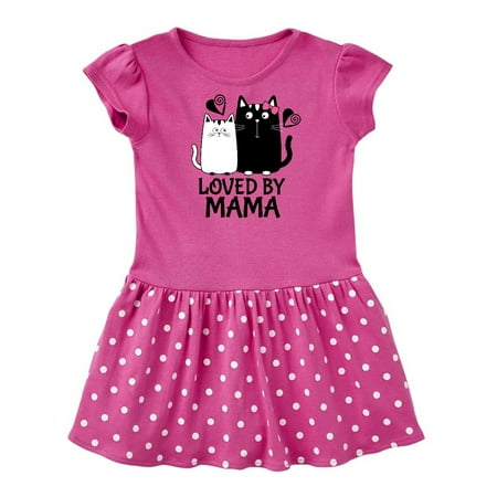 

Inktastic Loved By Mama Baby Outfit Gift Baby Girl Dress