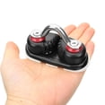 thumbnail image 3 of Kayak Anchor Cleat Cam Cleats For Rope Aluminum Alloy 2Pack Black, 3 of 7