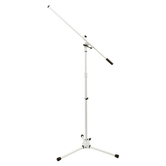On-Stage MS7801W Euro Boom Microphone Stand (White)