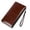 Brown, variant on Ruyang Wallets for Women Wristlet Phone Wallet Cute Long Slim Leather Clutch Multi-Purpose Wallet for Phone & Cards & Cosmetics