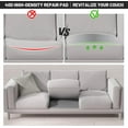 thumbnail image 5 of Couch Cushion Support for Sagging Seat - 20" x 20" High-Density Curved Foam Sofa Cushion Support Board, Couch Supporter for Under The Cushions, Grey Set of 1, 5 of 10