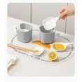 thumbnail image 1 of Wmhnj Juego de 6 platos apilables para condimentos con estante de almacenamiento, capacidad de 200 ml cada uno, plstico apto para alimentos para salsas, aperitivos y ollas calientes. Organizador, 1 of 8