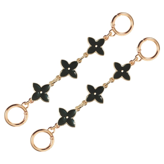 Extensores de correa para bolso de flores, cadena para bolso de repuesto, accesorios de decoración para bolso cruzado, 2 uds.