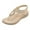 Khaki, variant on Beige Womens Versatile Footwear, Bohemian Fish Mouth Sandals