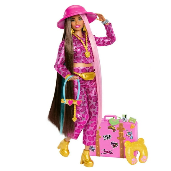 Barbie Extra Fly Poupée Voyage, tenue de safari
