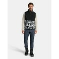 thumbnail image 2 of Ozark Trail Men's and Big Men's Mix Media Fleece Vest, Sizes S-3XL, 2 of 6