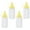 Yellow, variant on TERGAYEE Condiment Squeeze Bottles,4pcs Squirt Empty Bottles,Press down Top Cap,Leak Proof,Great for Ketchup,Mustard,Syrup,Sauces,Dressing,Oil,Arts and Crafts,BPA-FREE