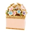 thumbnail image 4 of Joyero de Metal ANGGREK Con Diseño Floral, 4 of 7