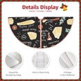 thumbnail image 5 of Bingfone Christmas Tree Skirt Mat Christmas Decoration Interior 48"-Vegetable Quiche, 5 of 8
