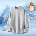 thumbnail image 3 of Kureaily Winter Thermal Long Sleeve T Shirt Casual Comfort Fit Crewneck Top For Cold Weather Outdoor Activities And Daily Wear Tees T-Shirts for Men, 3 of 5