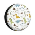 thumbnail image 1 of Fotbe Dinosaur Funda de Llanta de Repuesto con Estampado, Engrosada, Ajuste Universal para Jeep, Remolque, RV, SUV, Camión-15 inch, 1 of 6