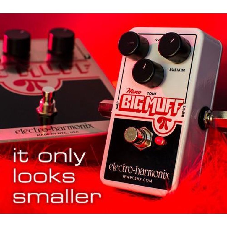 Electro-Harmonix Nano Big Muff Guitar Effects Pedal - Walmart.com