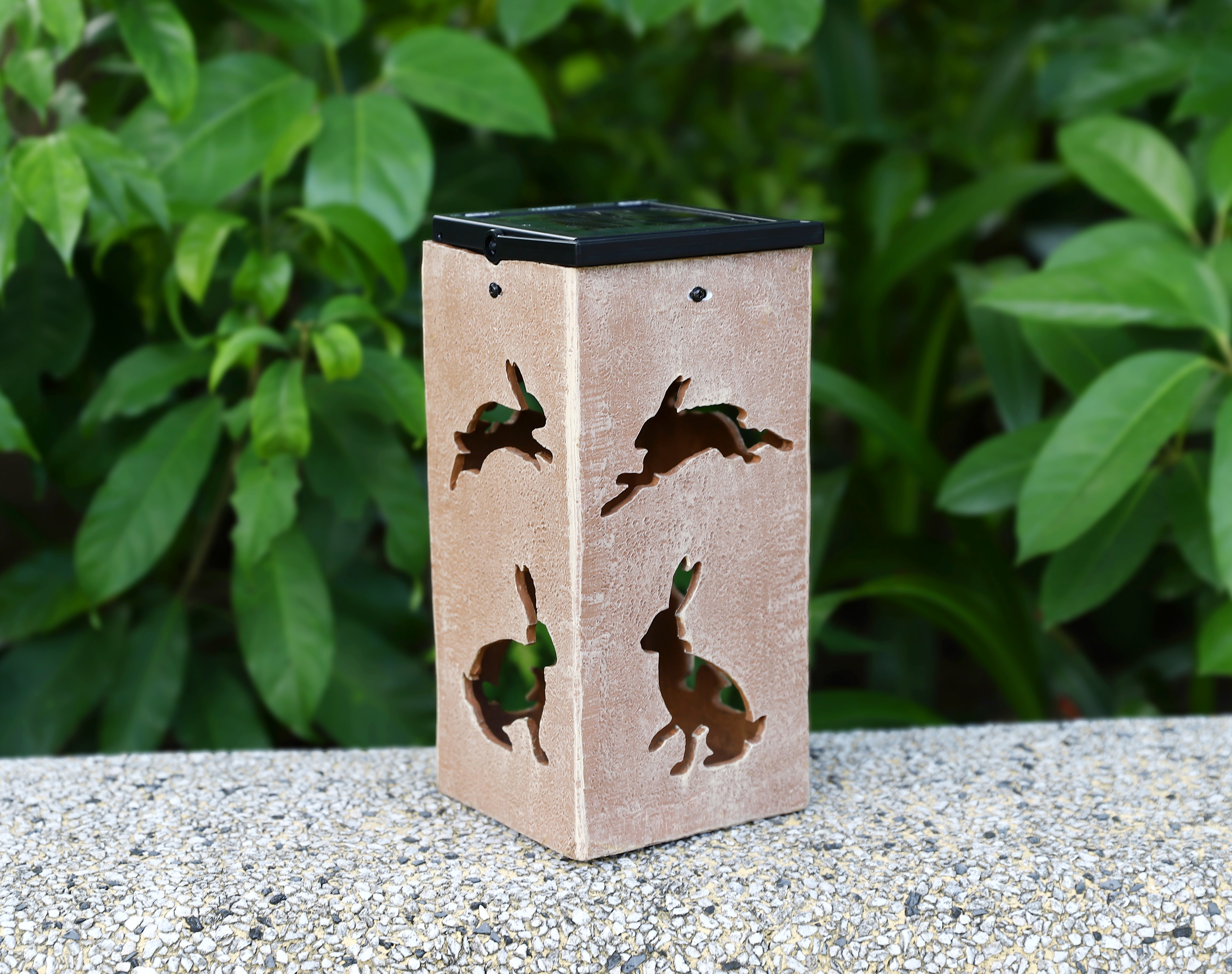 Solar Decorative Portable Lantern - Rabbit