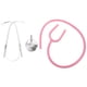thumbnail image 1 of unidad Estetoscopio virtual para un solo jugador, juguete médico infantil, equipo médico de simulación, juguete de juego para niños (rosa), 1 of 8