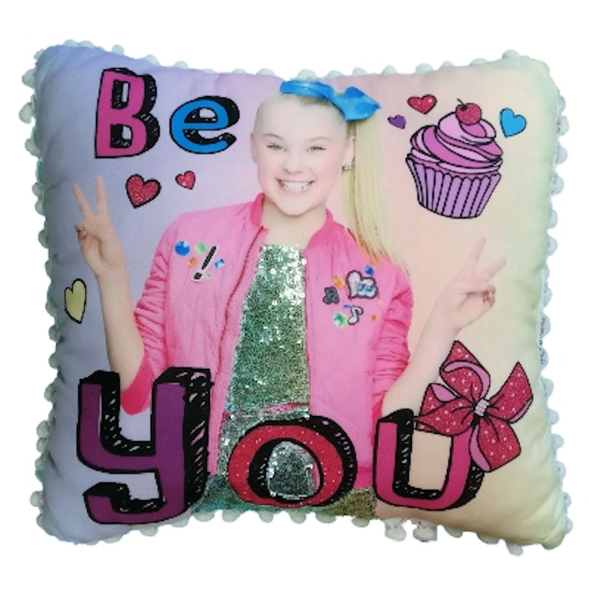 JoJo Siwa Throw Pillow (Be You) - Walmart.com - Walmart.com